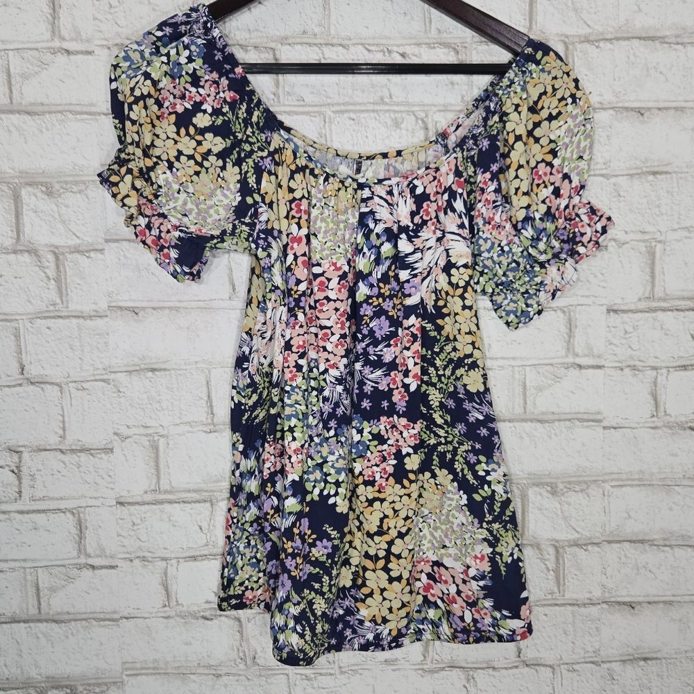 Maurices floral off‎ shoulder top